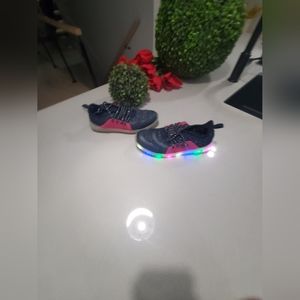 Espadrilles semelles lumineuses fille grandeur 3